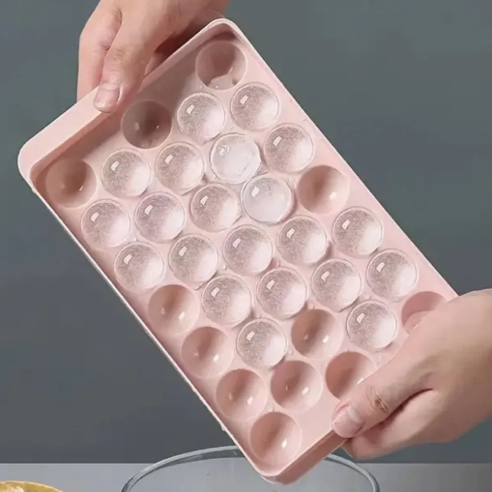 Ice Cube Tray - 33 Grids, Ice Ball Mold, Ball Shaped Ice Tray Cube NEW